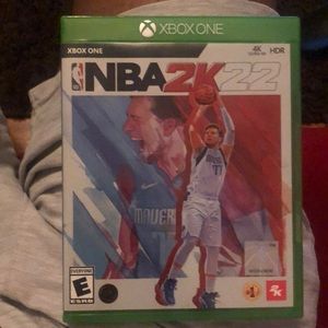 NBA 2k22 never been played my son took the plastic off that’s all